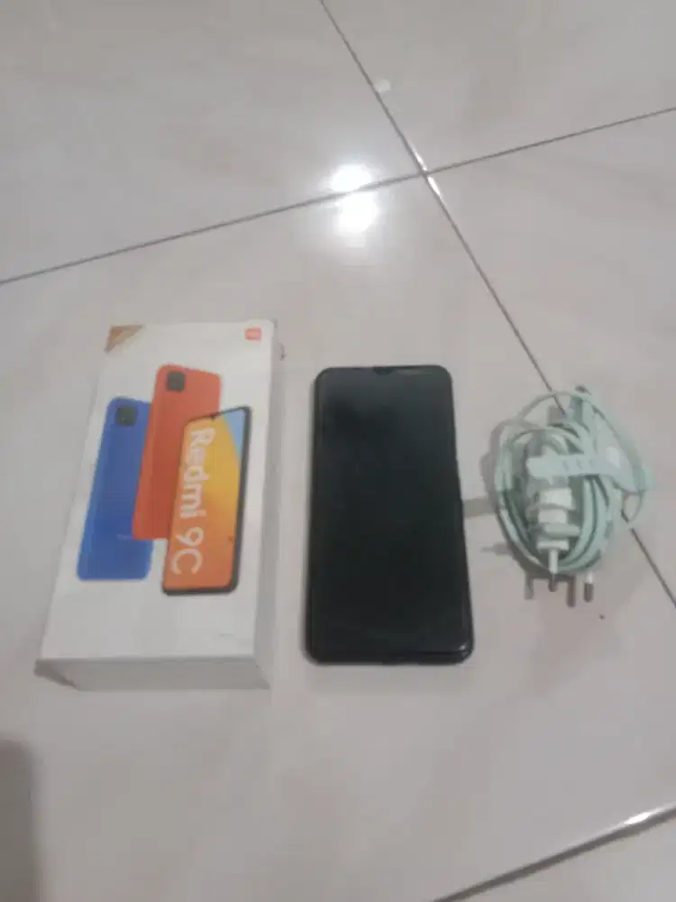 Redmi 9c black komplit
