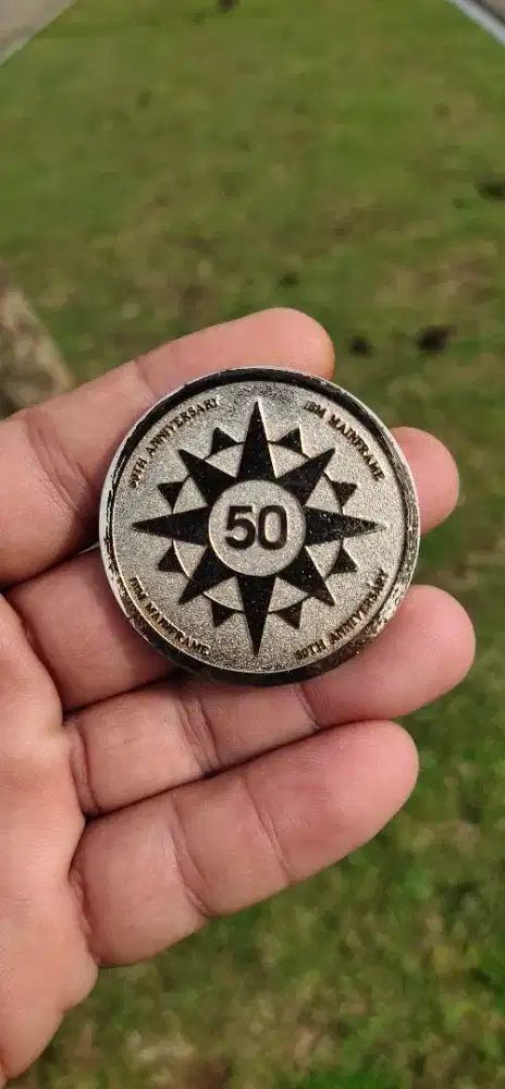 Coin Medal Celebrate IBM 50th Anniversary USA - Vintage Collectible