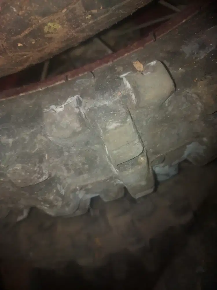 Velg lengkap tromol gigi tarik dan ban..khusus cros