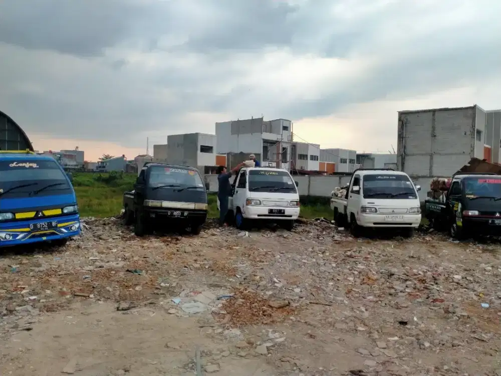 Jasa angkut & buang brangkal puing barangkal sampah daun prabotan dll