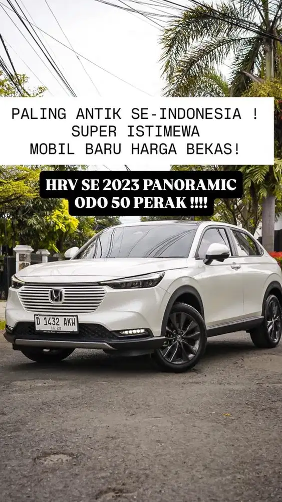 HONDA HRV SE 2023 PANORAMIC ODO 50 PERAK SUPER LOW KM ISTIMEWA
