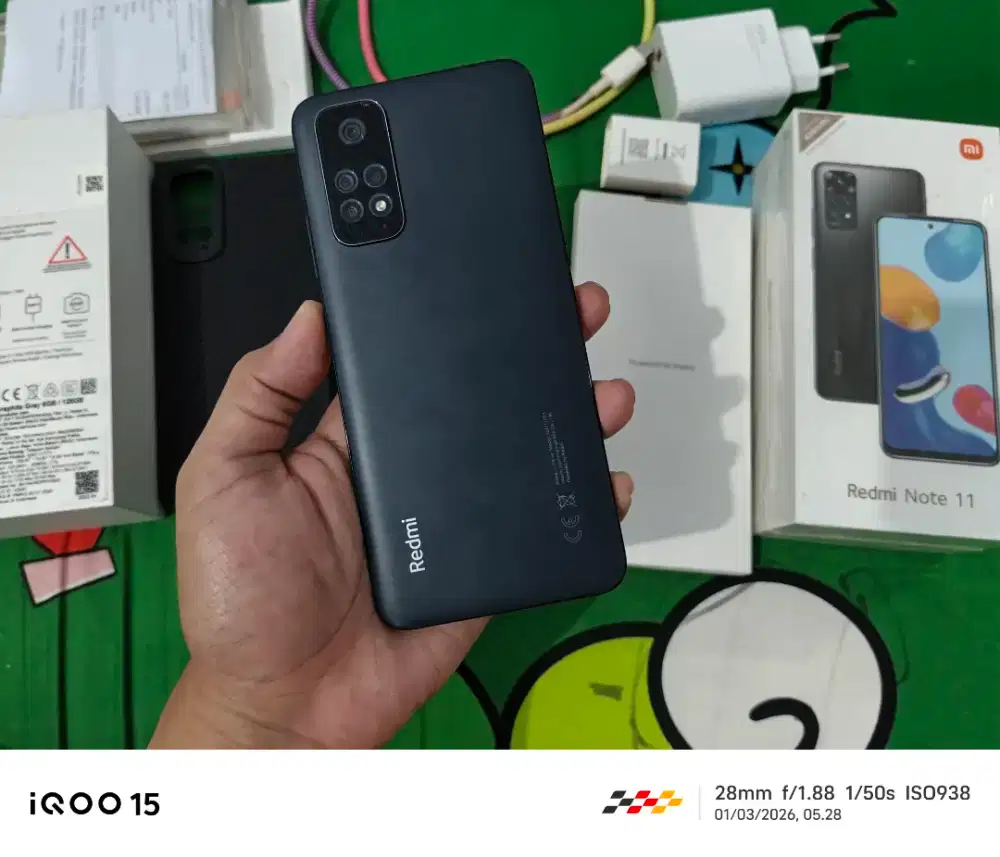 Xiaomi Redmi Note 11 Ram 6GB - 128GB FULLSET