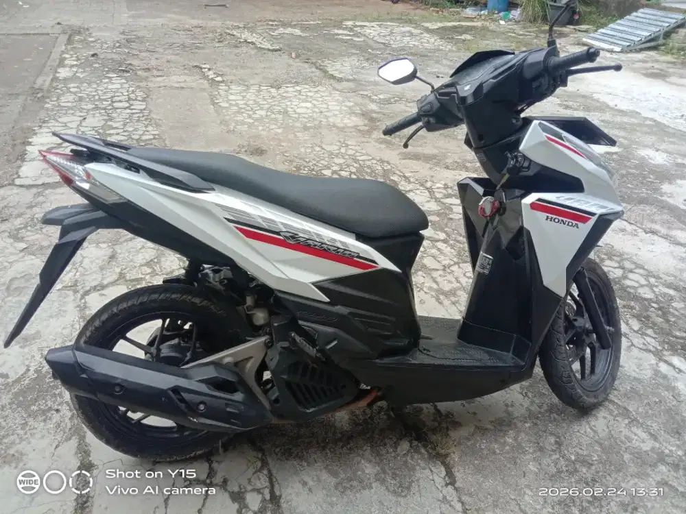 Honda Vario 125cc tahun 2017 pajak panjang 09/2026 lengkap,murah