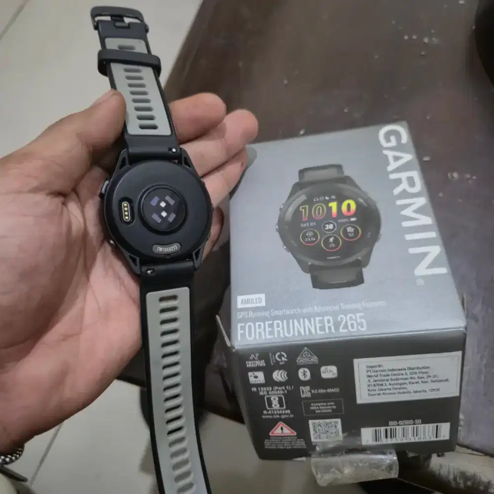 Garmin forerunner 265 music bekas/second