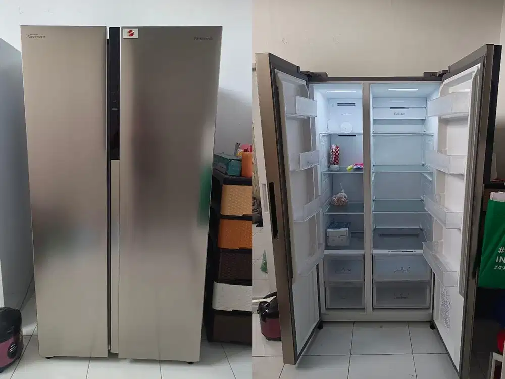 Jual kulkas panasonic side by side