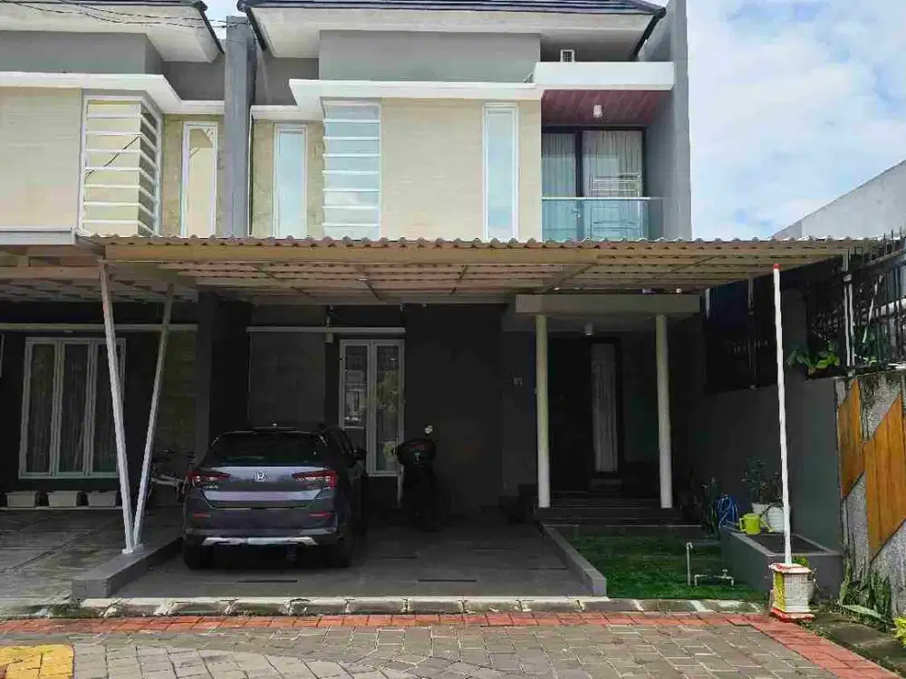 RUMAH MEWAH JOGJA FULL FURNISH PERUMAHAN PONDOK PERMAI BANDARA PURWOMARTANI KALASAN SLEMAN