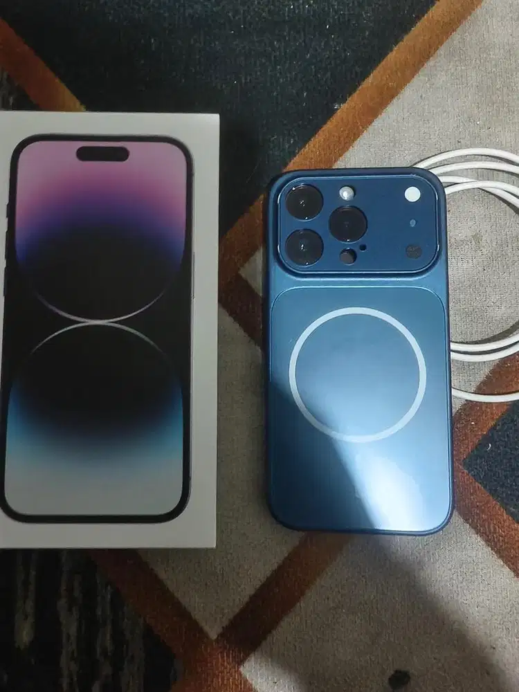 iPhone 14 Pro 128GB Deep Purple – Ex Inter Resmi, Fullset, No Minus