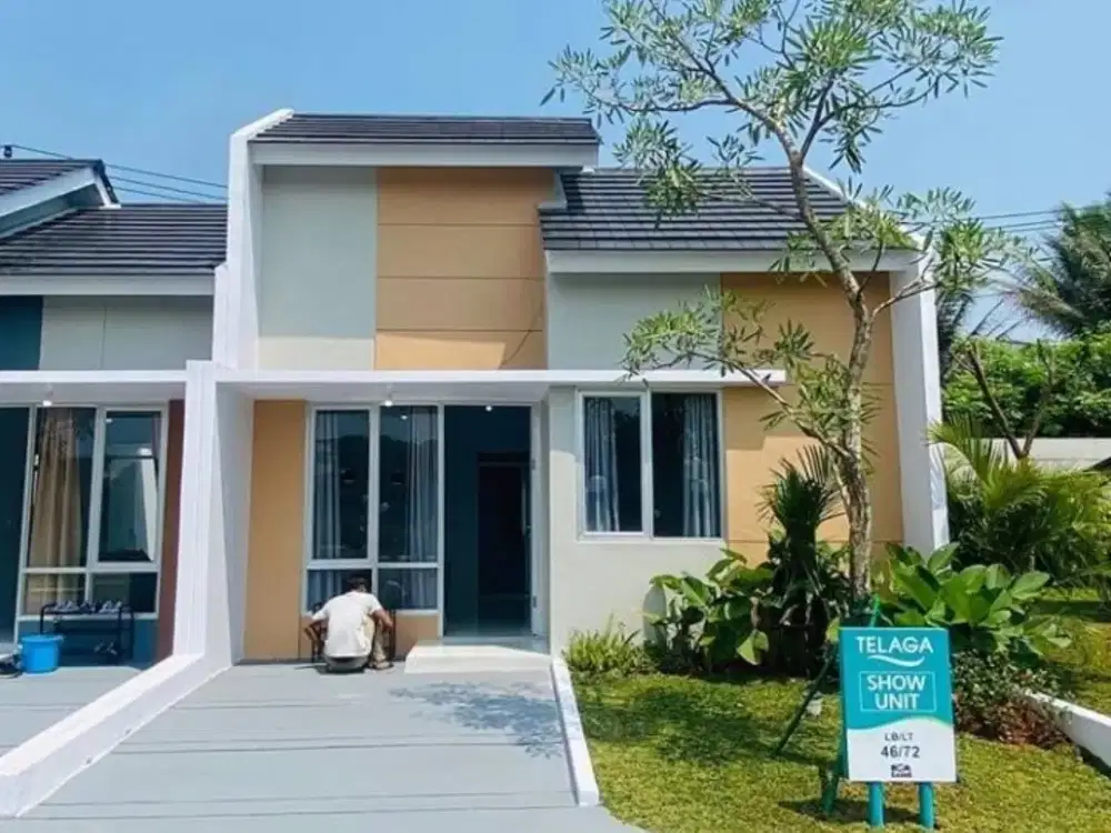 Siap Huni Telaga Legok 3Kamar Tanah 72m2 Dekat Toll Legok BSD