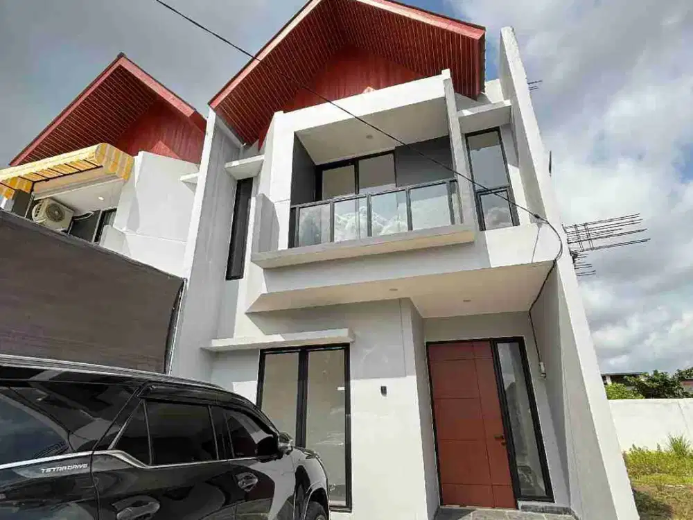 town house 2 lantai dp 10 juta All in