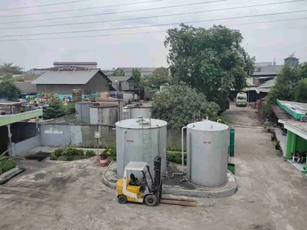 Di Jual Tanah dan Bangunan EX Pabrik di Jalan Raya Inspeksi Kalimalang Cikarang Selatan