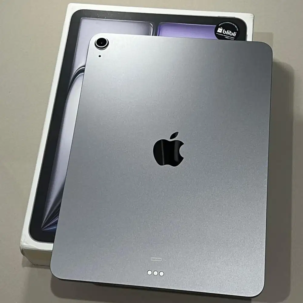 Ipad air 7 (m3) 128gb ibox blibli original fullset garansi aktif