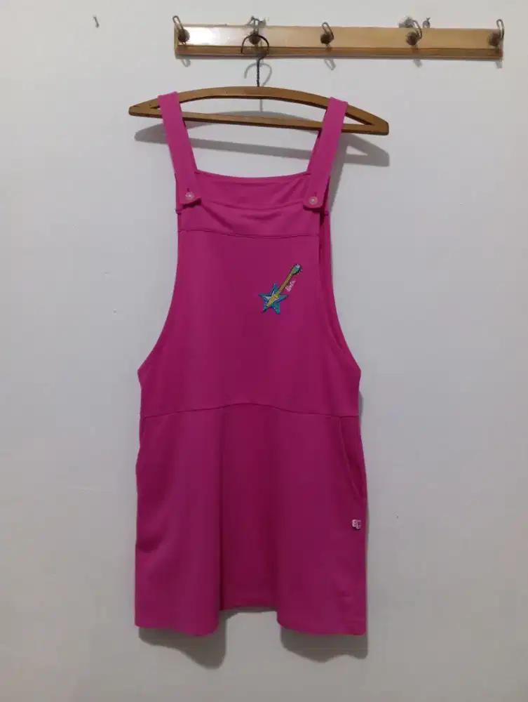 Preloved Overall Mini Skirt Barbie Mattel Original