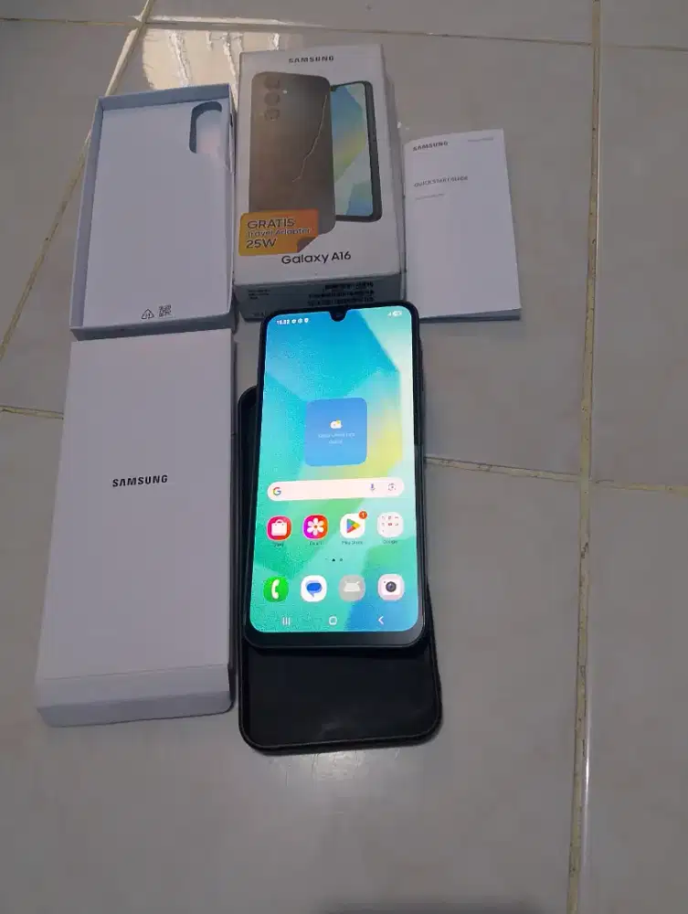 ‎JUAL HP SAMSUNG GALAXY A16 jaringan 4G LTE
‎ram 8GB/128GB NFC

‎
‎