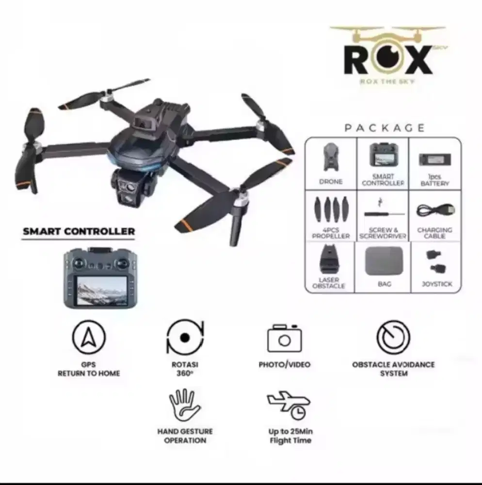 Drone gps rox 9x lite sc