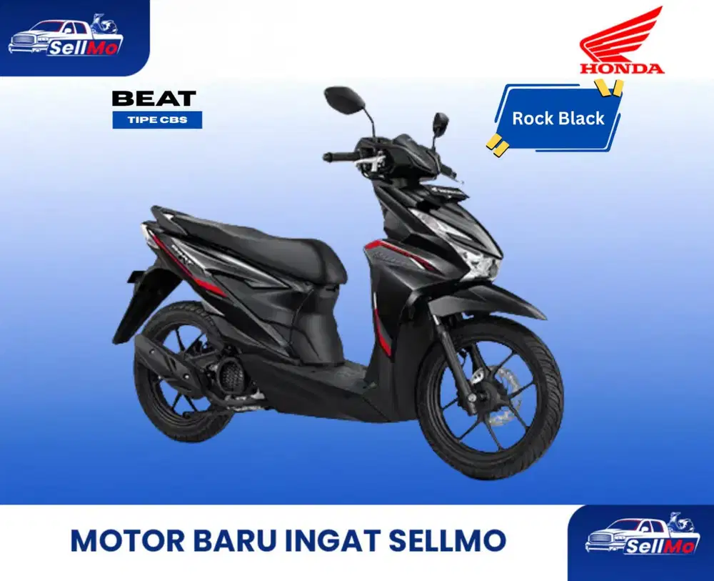 PROMO MOTOR HONDA BEAT CBS SPORTY BEAT STREET BEAT DELUXE SMART KEY