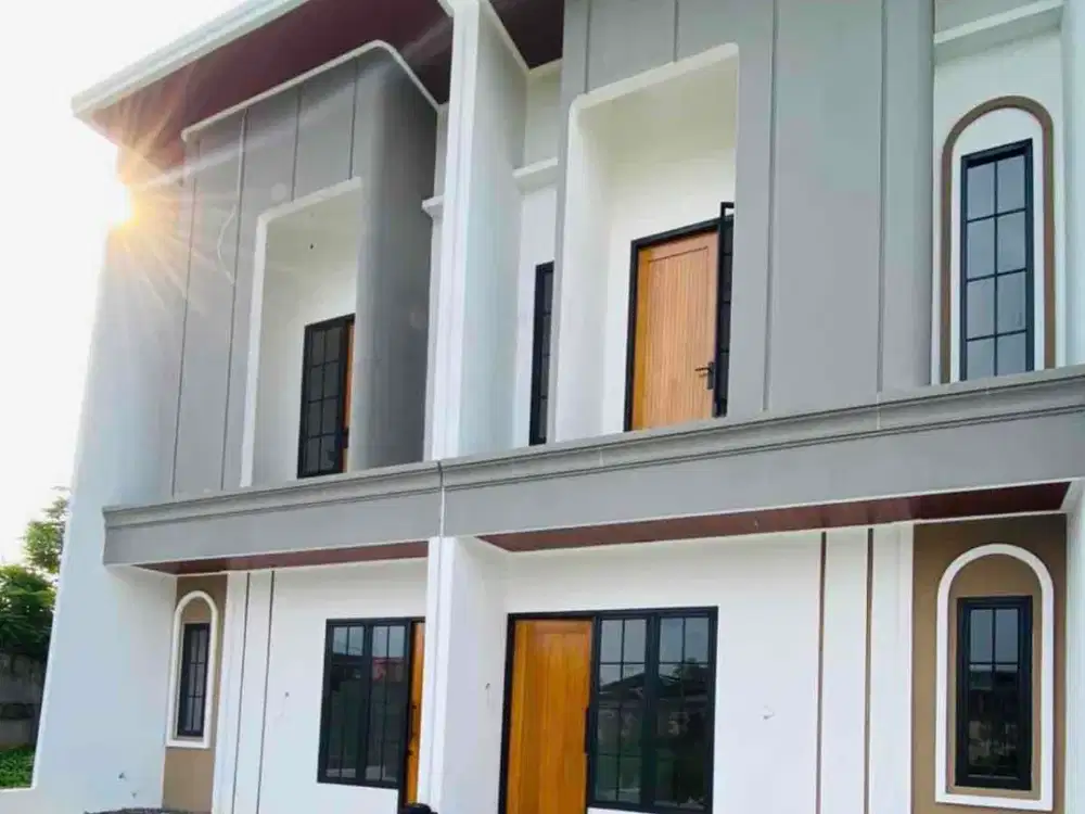 Rumah cluster modern di bojong sari depok