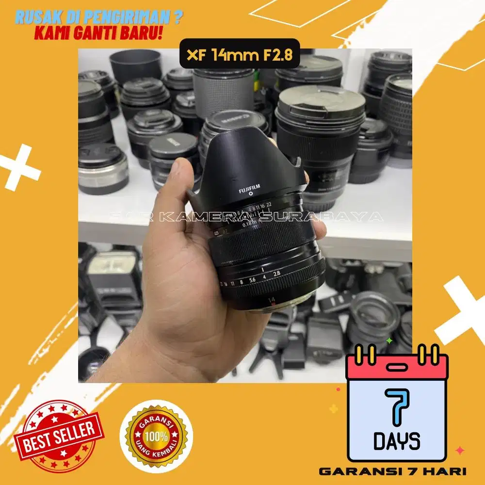 Lensa fix prime 14mm f2.8 fujifilm