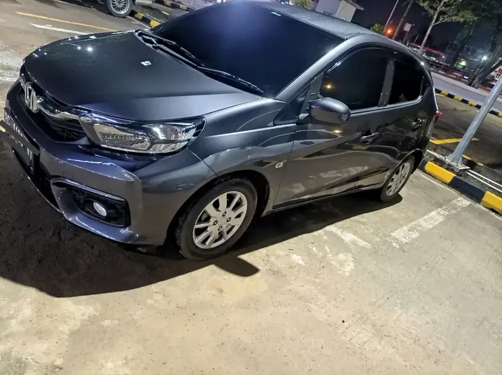 Brio satya 2021, kondisi istimewa, KM rendah, service record honda