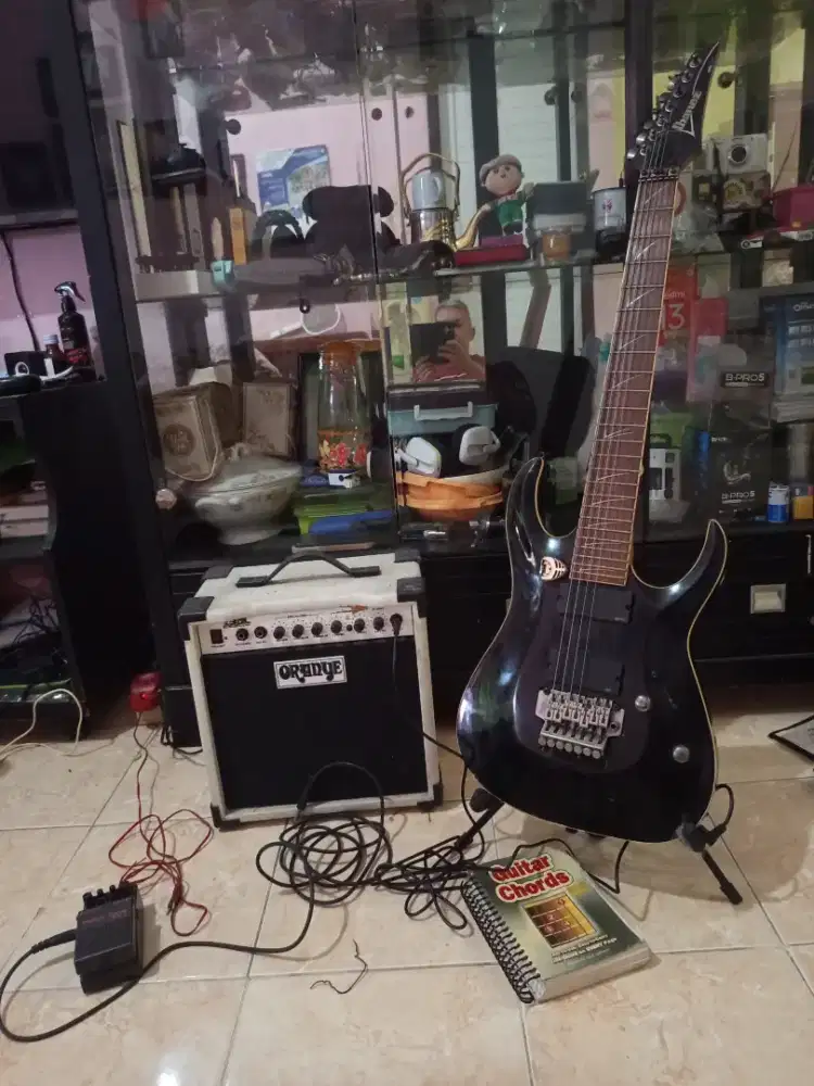 Jual gitar Ibanez RG Ori 7 Senar