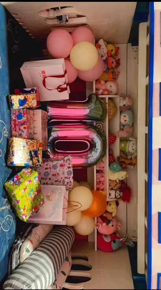 Tempat Tidur anak Jati 2 tingkat