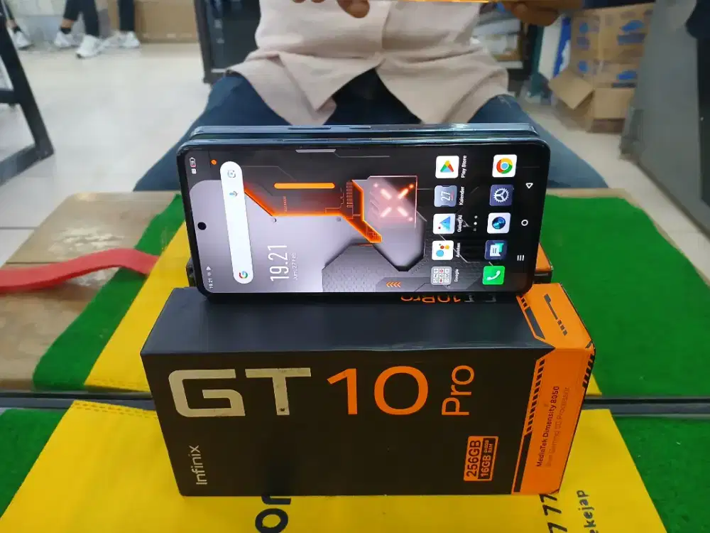 Infinix GT10 Pro Ram 8 /256 gb lengkap mulus no minus