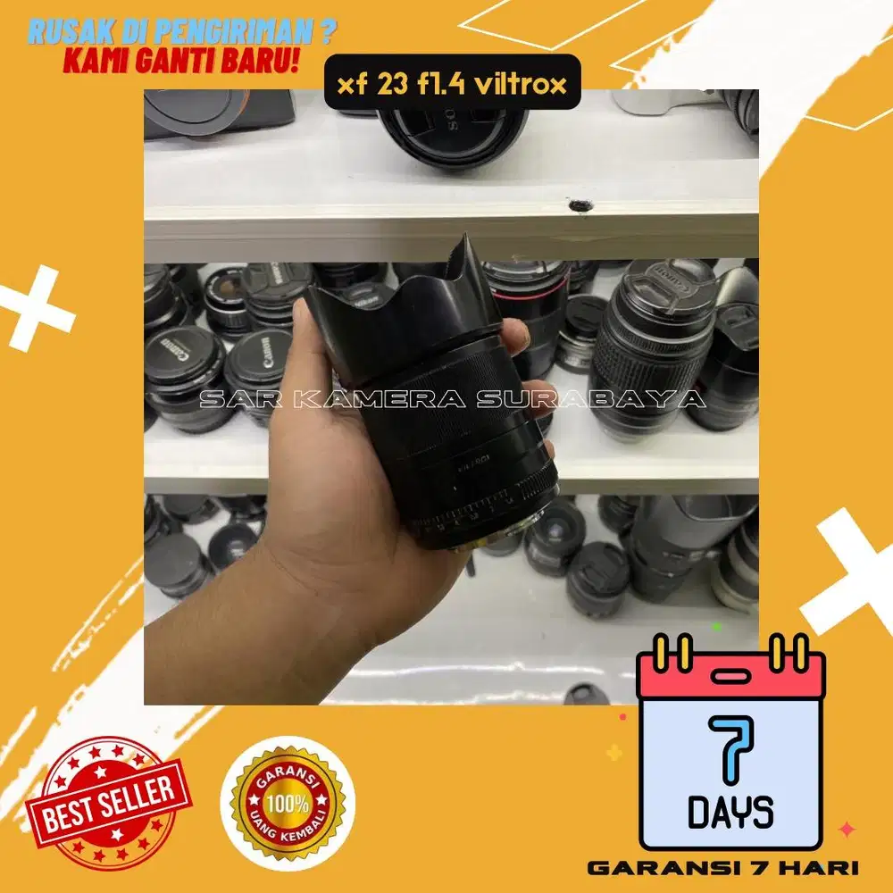 Lensa fix XF viltrox 23mm f1.4 for fujifilm