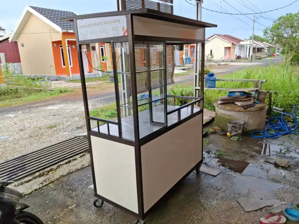 Di jual Rombong bahan alumunium