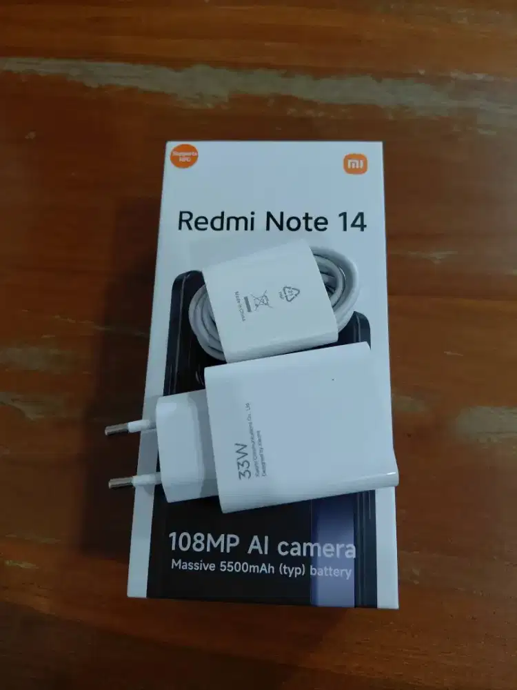 charger fast charging turbo 33 watt copotan redmi note 14 original