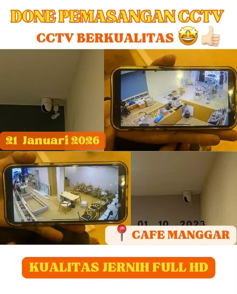 IP SMART CAMERA 2MP KUALITAS JERNIH HD COLORVU