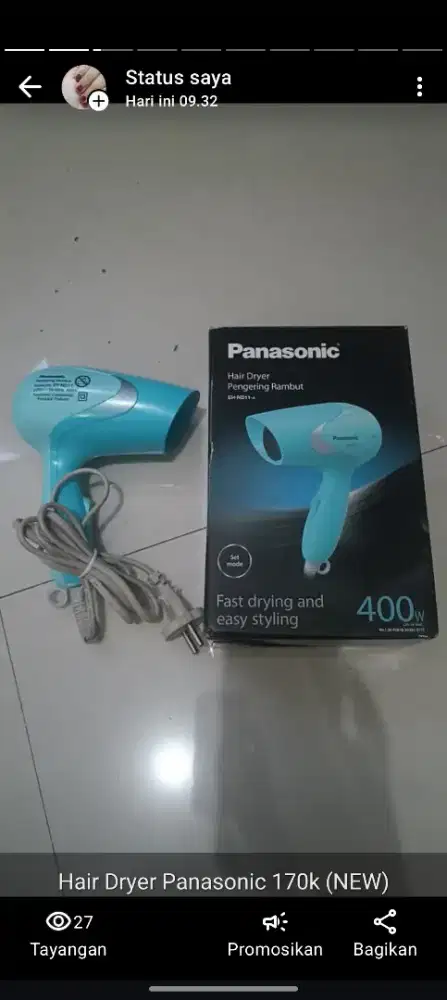 Hair Dryer Panasonic