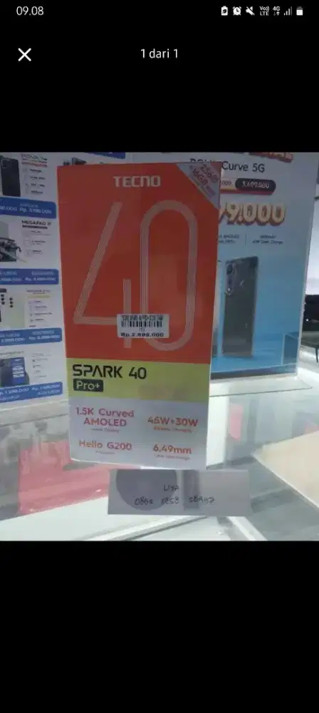 TECNO SPARK 40PRO+ 8/256 | ATLANTIS DAHSYAT