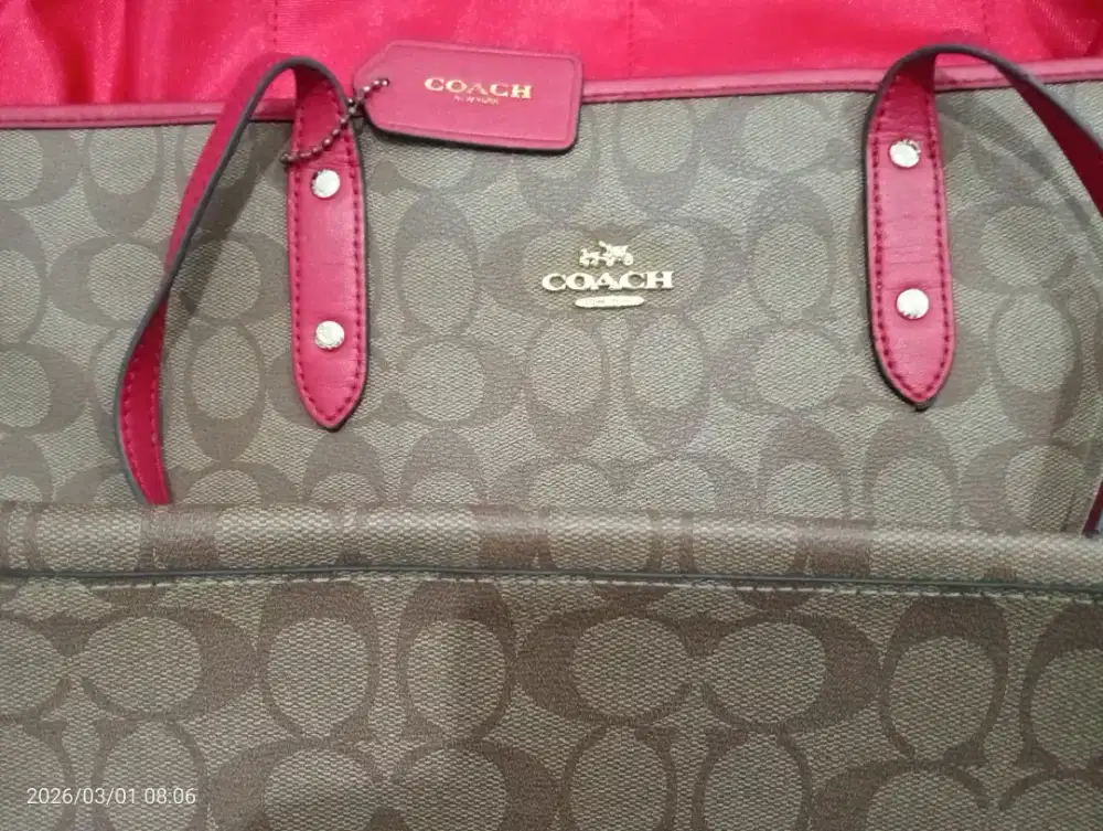tas tote bag coach