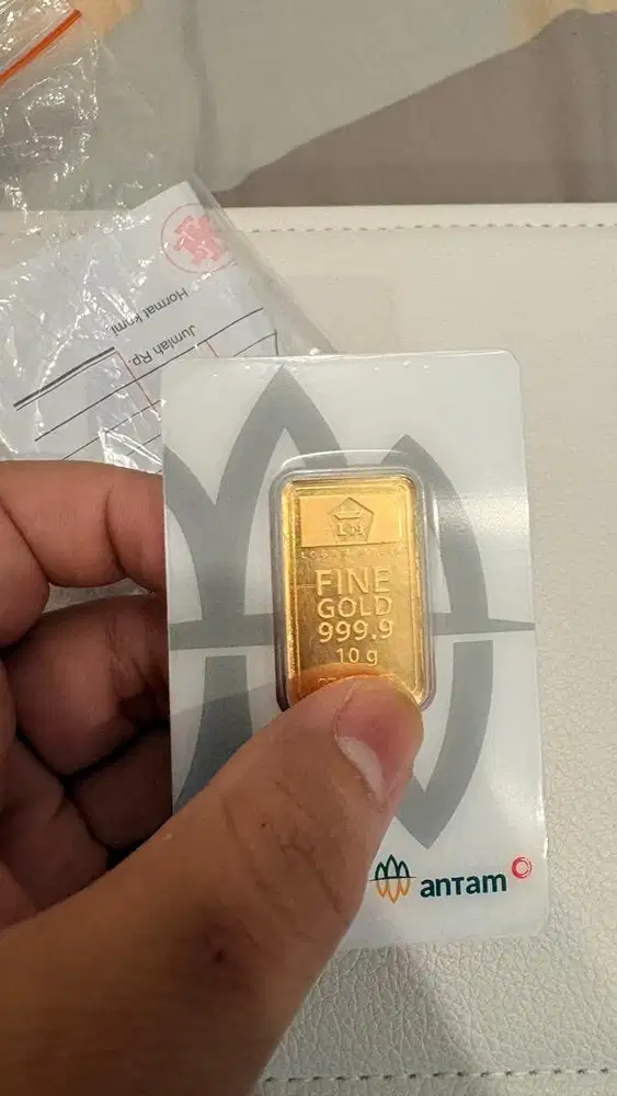 Antam 10 gram dijual cepat