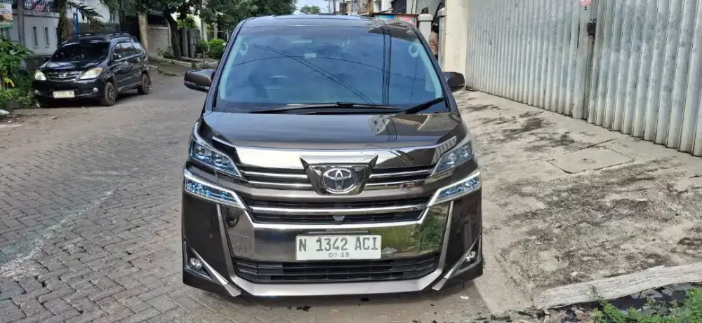 Alphard G 2018 Tgn1 N mlg ATPM Orisinil Cat Istimewa Sekali