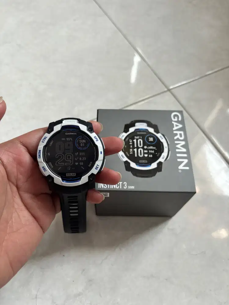 Di jual Garmin Instinct 3 solar 50mm