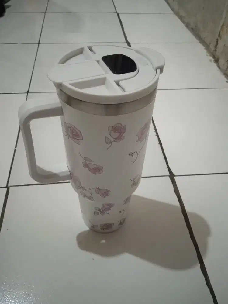 Dijual tumbler motif bunga