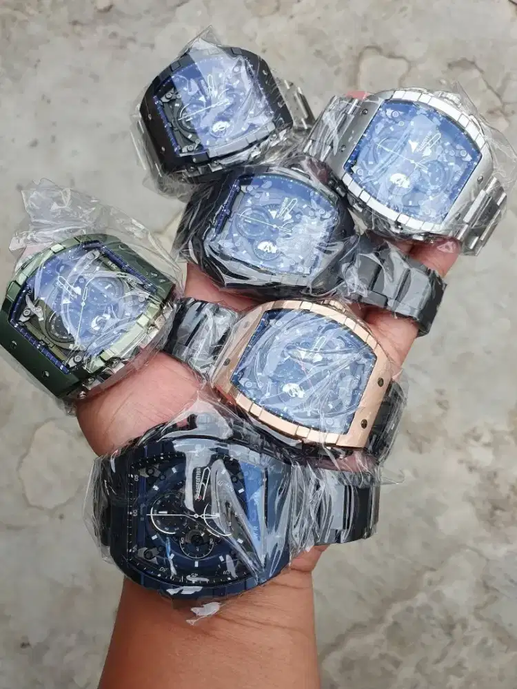 Jam tangan expedition 6782 strap stenless stell original