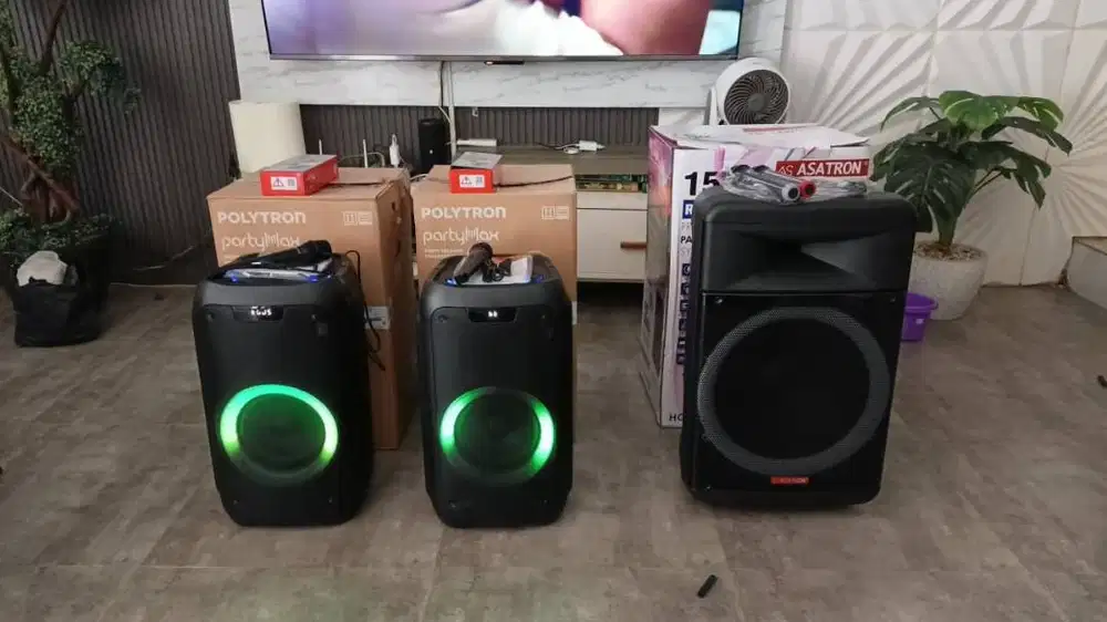 Sound Sistem Portable polytron dan asatron