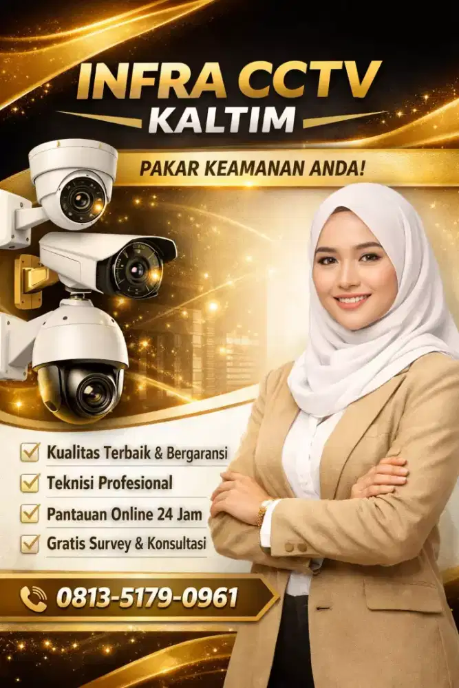 DISTRIBUTOR CCTV WATERPROOF GRATIS INSTALASI DAN BERSUARA