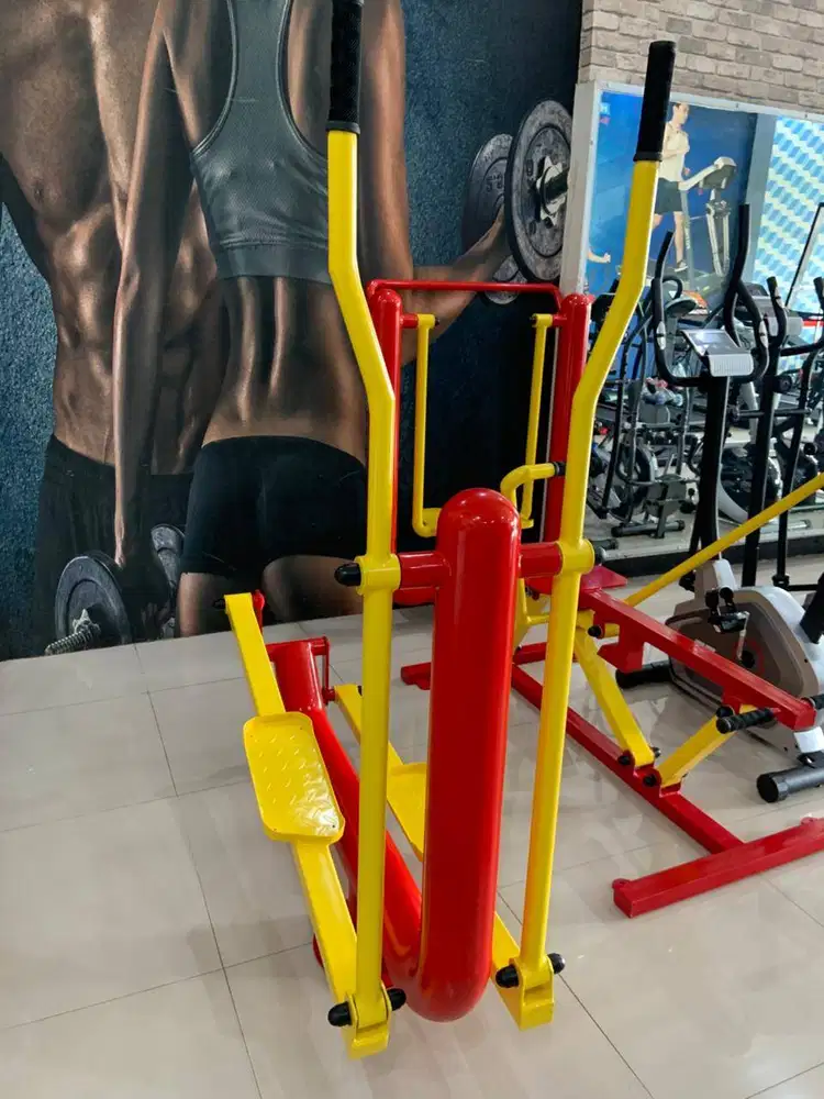 Alat fitness outdoor elliptical machine-alat gym taman outdoor