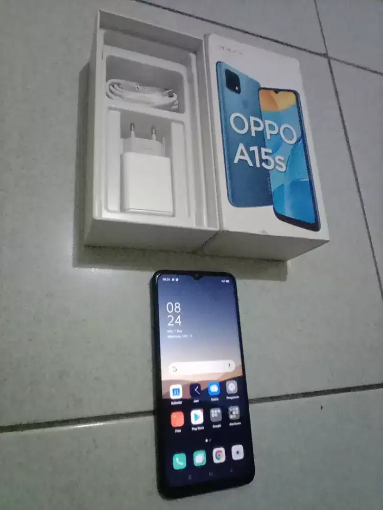 OPPO A15s Ram 6/128GB fulset.
