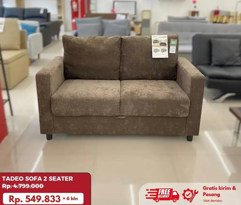 Sofa 2 seater tadeo