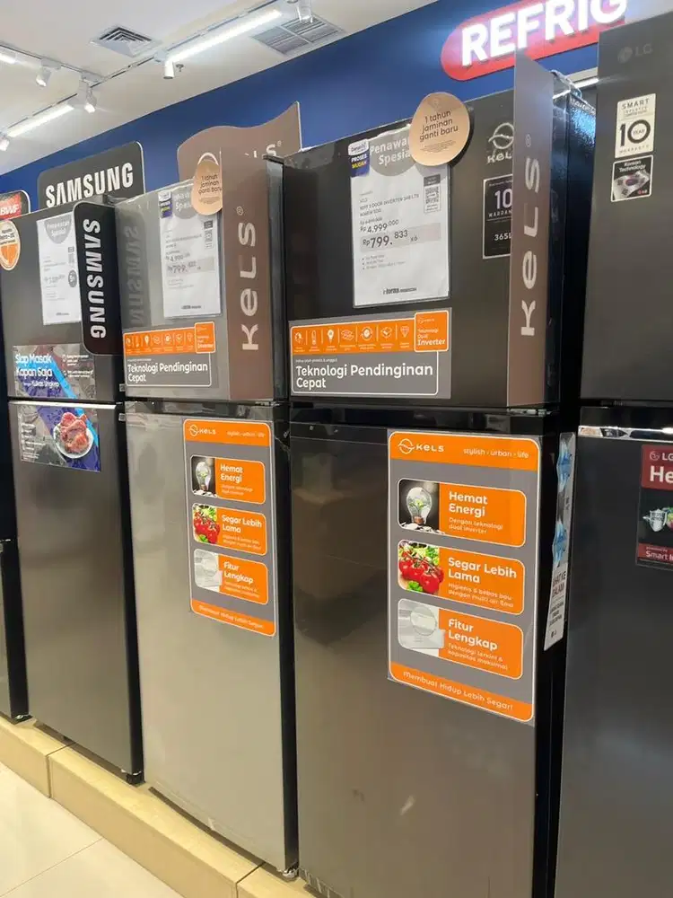 KULKAS 2 PINTU KELS