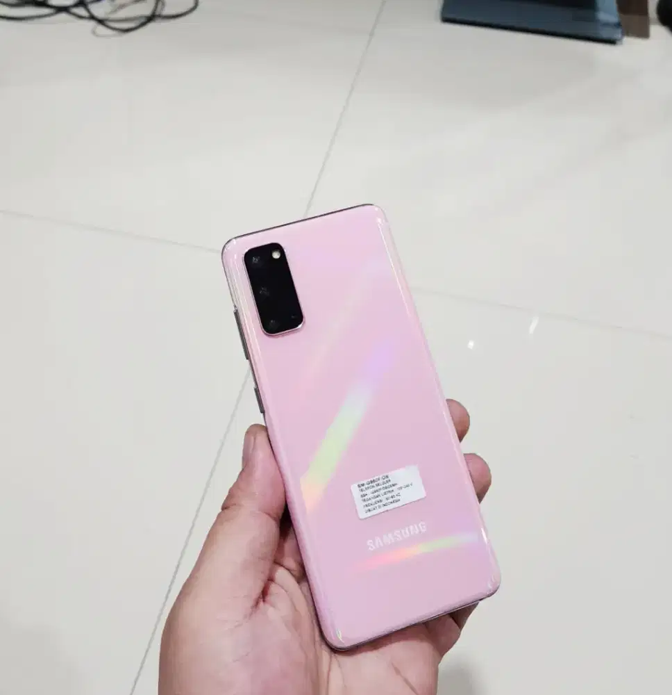 samsung S20 Metalik Pink sein resmi