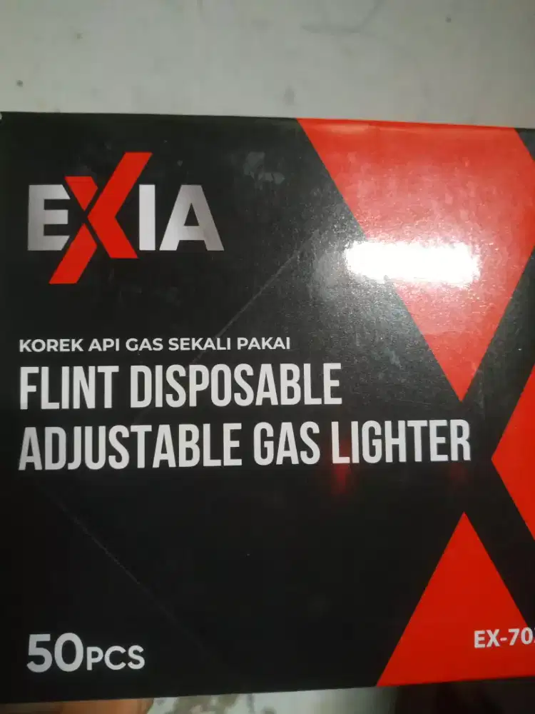 Korek gas. Isi 50 pcs perbox.