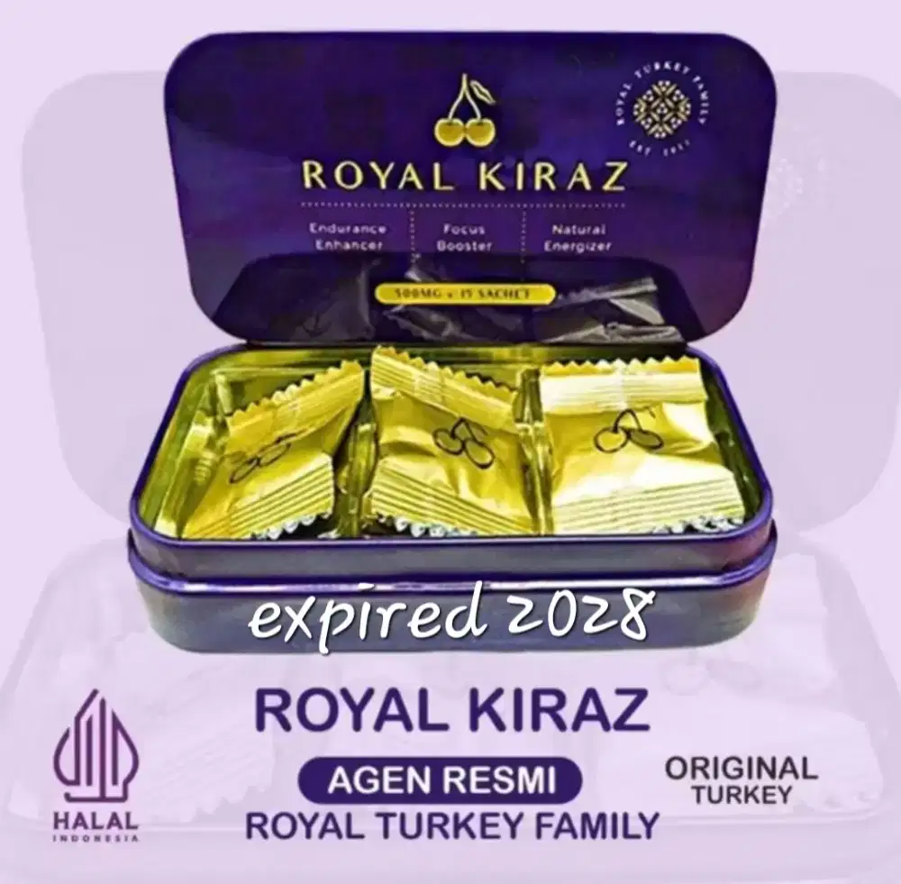 Royal kiraz herbal kesehatan pria harga 1 sachet
