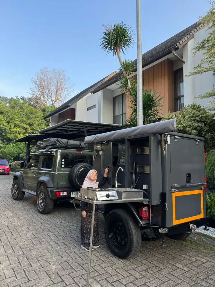 Jimny jb74 Trailer overland