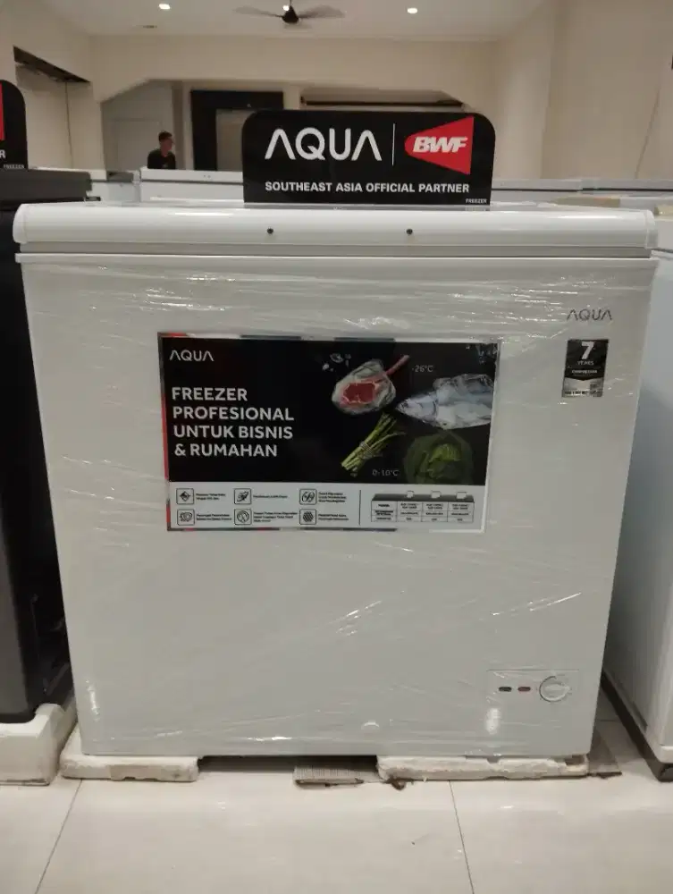 AQUA CHEST FREEZER bisa dicicil