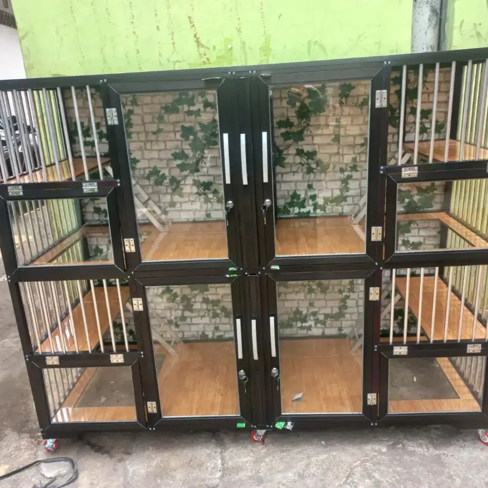Kandang kucing 4pintu