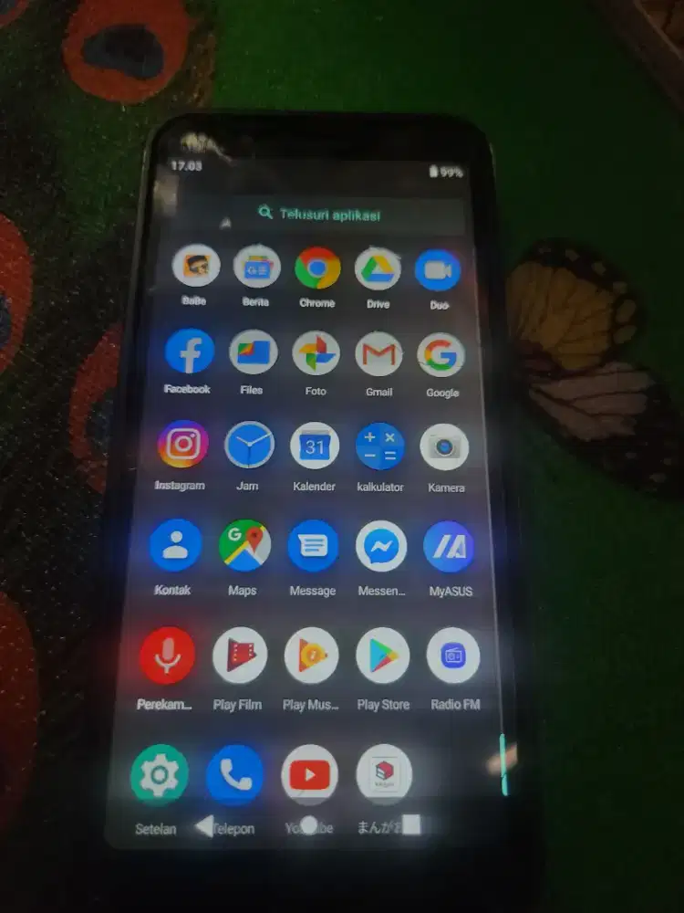 Asus zenfonr max pro mi 1 hape dan charger